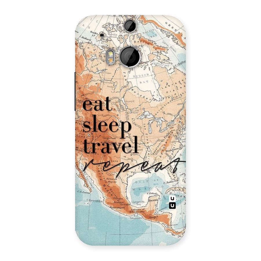 Travel Repeat Back Case for HTC One M8
