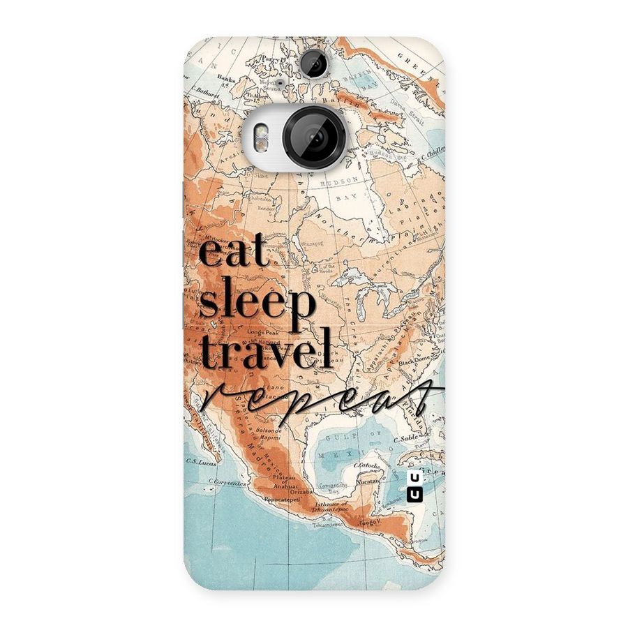 Travel Repeat Back Case for HTC One M9 Plus