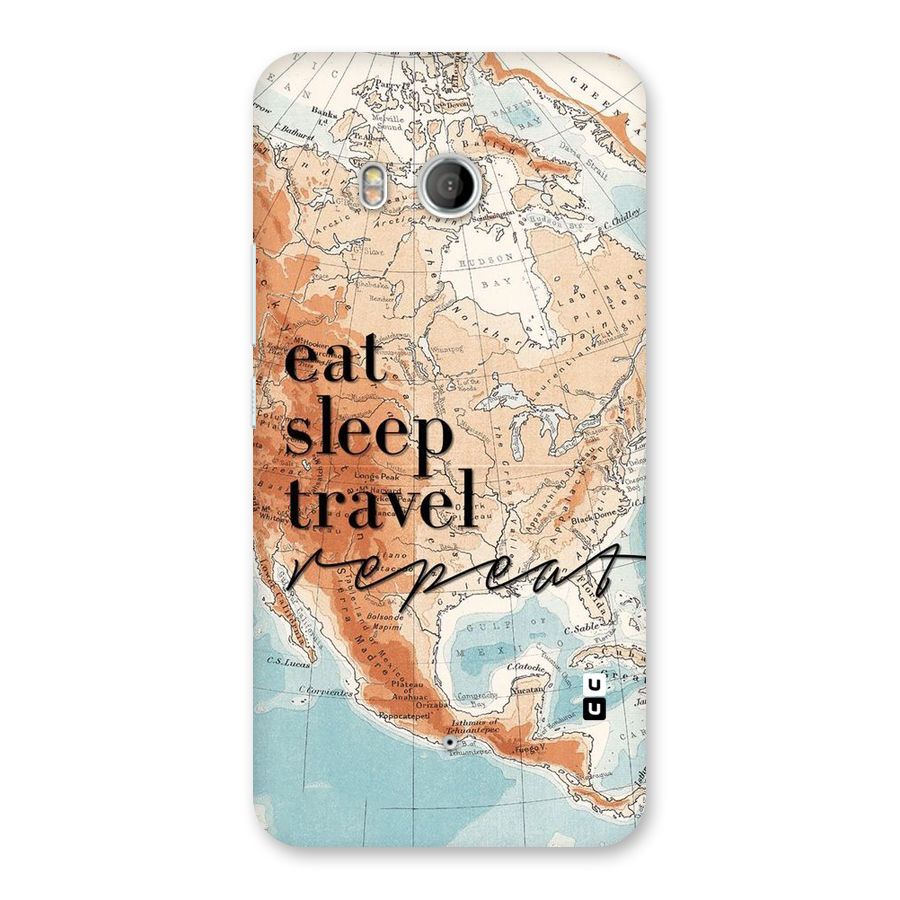 Travel Repeat Back Case for HTC U11
