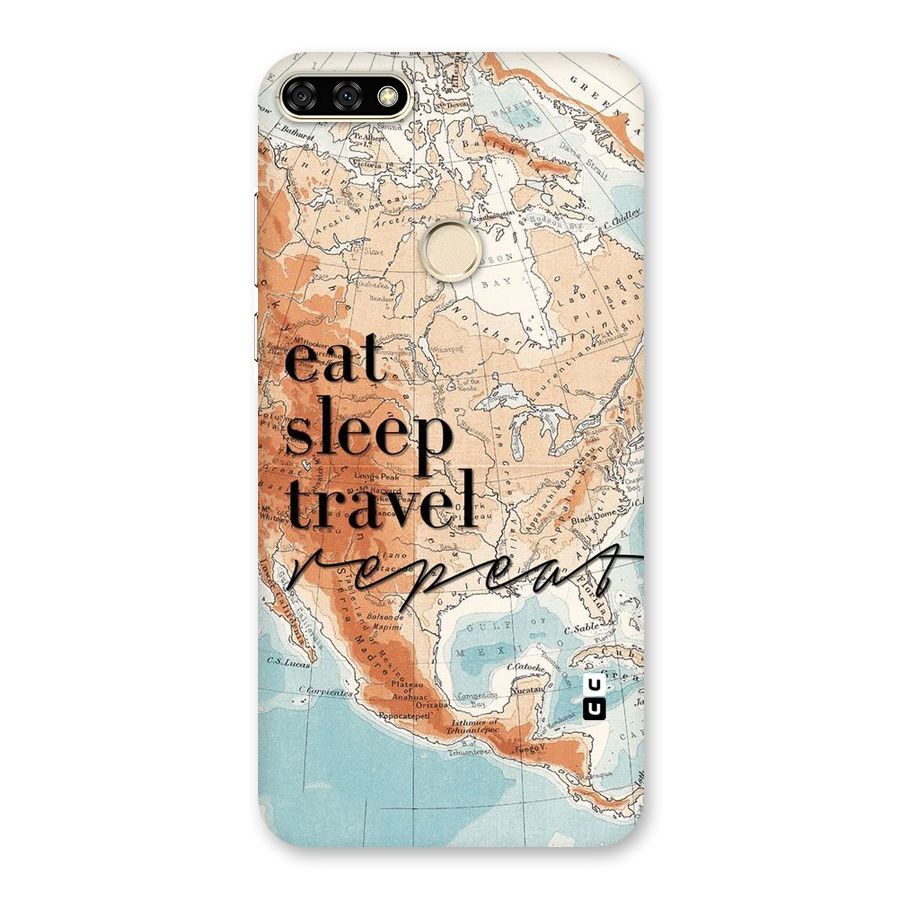 Travel Repeat Back Case for Honor 7A