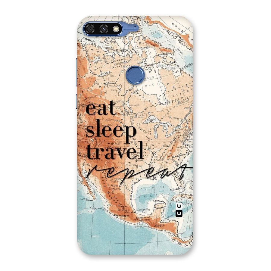 Travel Repeat Back Case for Honor 7C