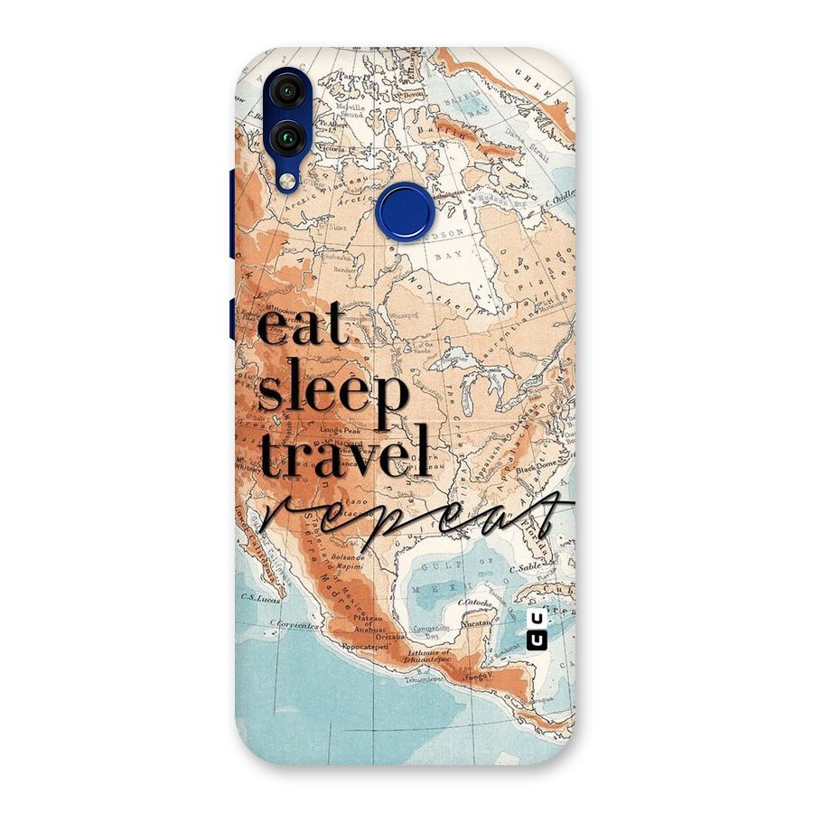 Travel Repeat Back Case for Honor 8C