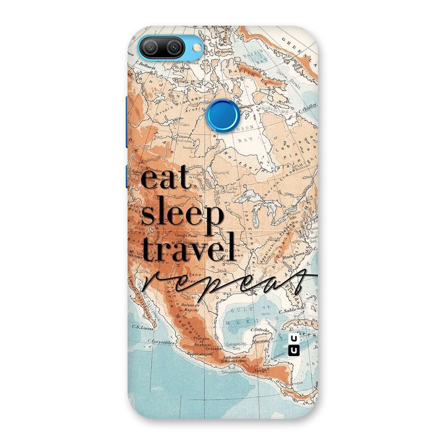 Travel Repeat Back Case for Honor 9N