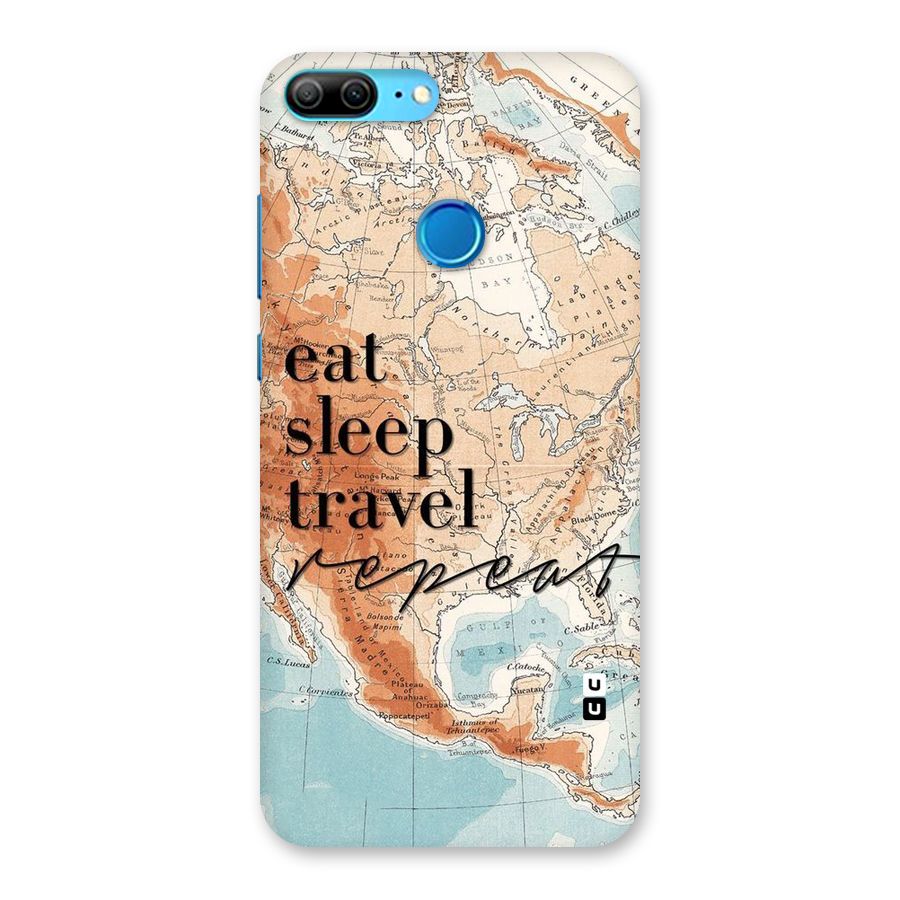 Travel Repeat Back Case for Honor 9 Lite