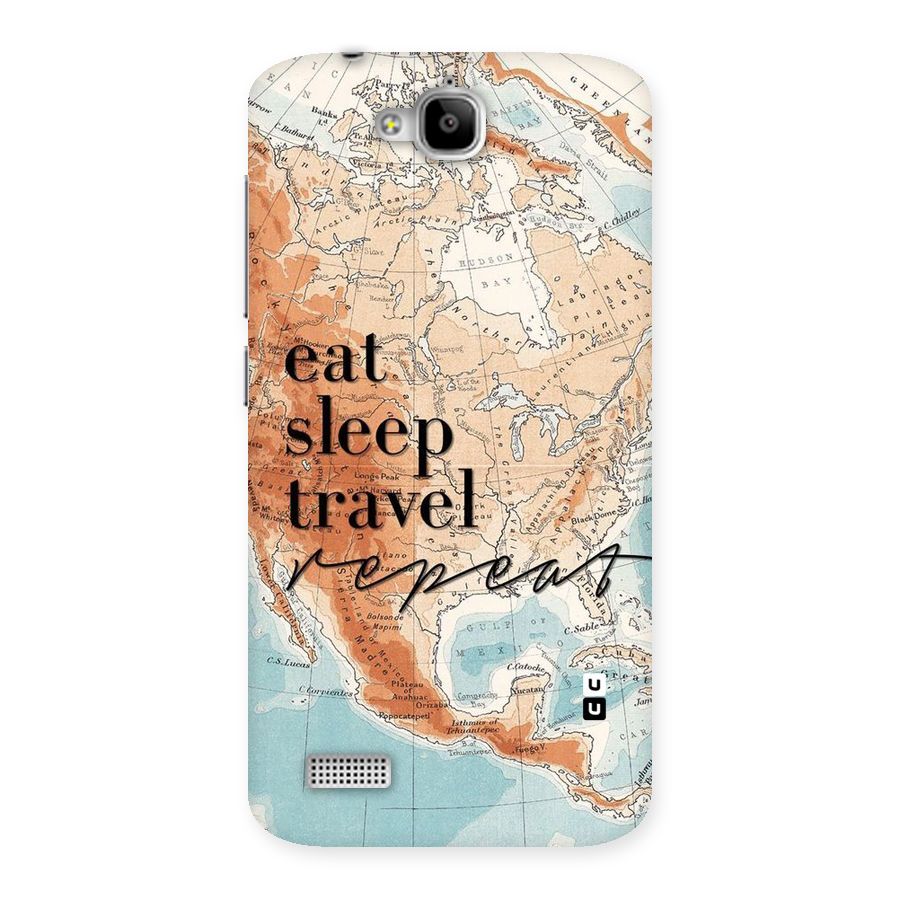 Travel Repeat Back Case for Honor Holly