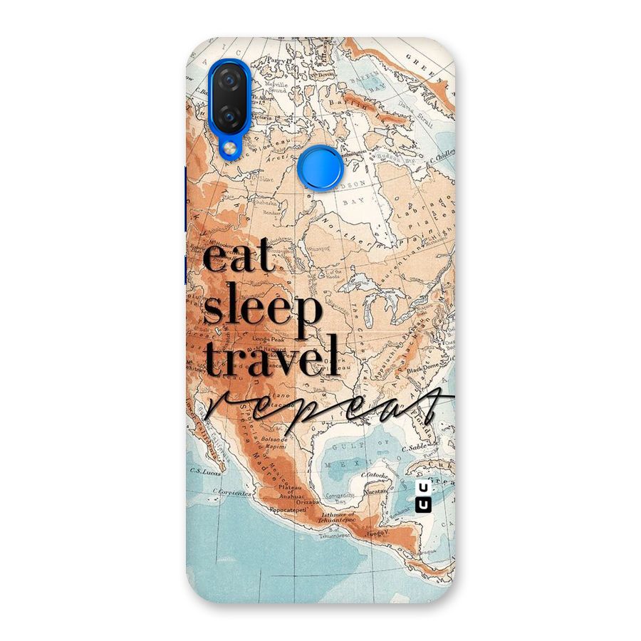 Travel Repeat Back Case for Huawei P Smart+