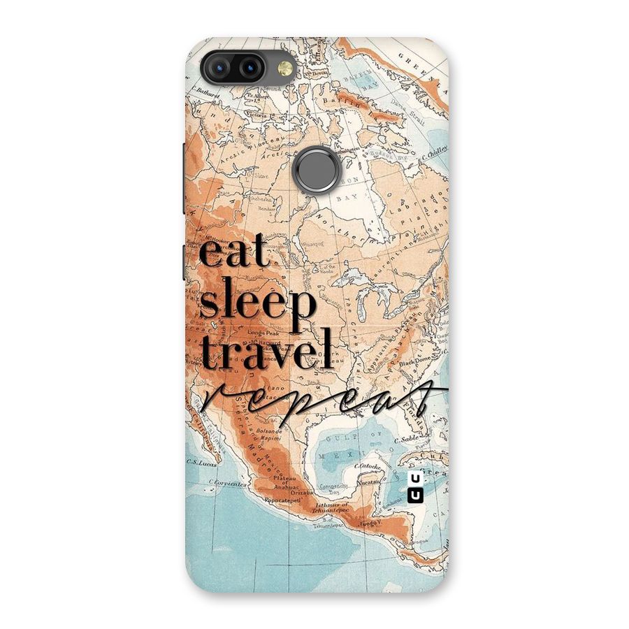 Travel Repeat Back Case for Infinix Hot 6 Pro