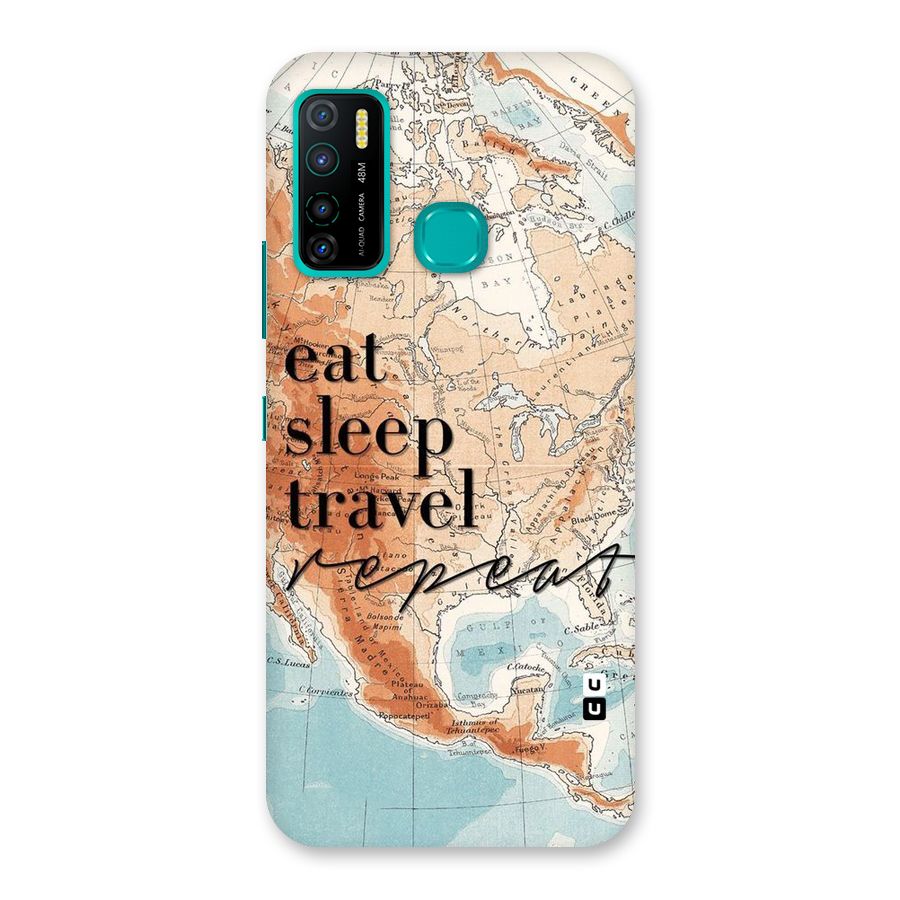 Travel Repeat Back Case for Infinix Hot 9 Pro