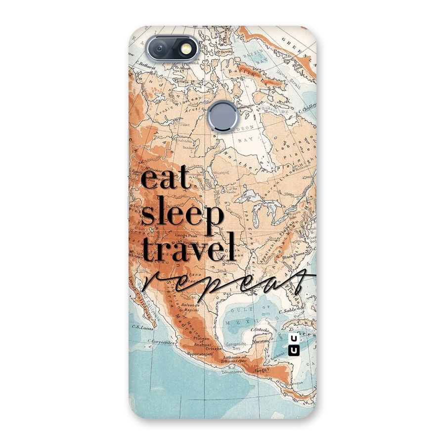 Travel Repeat Back Case for Infinix Note 5