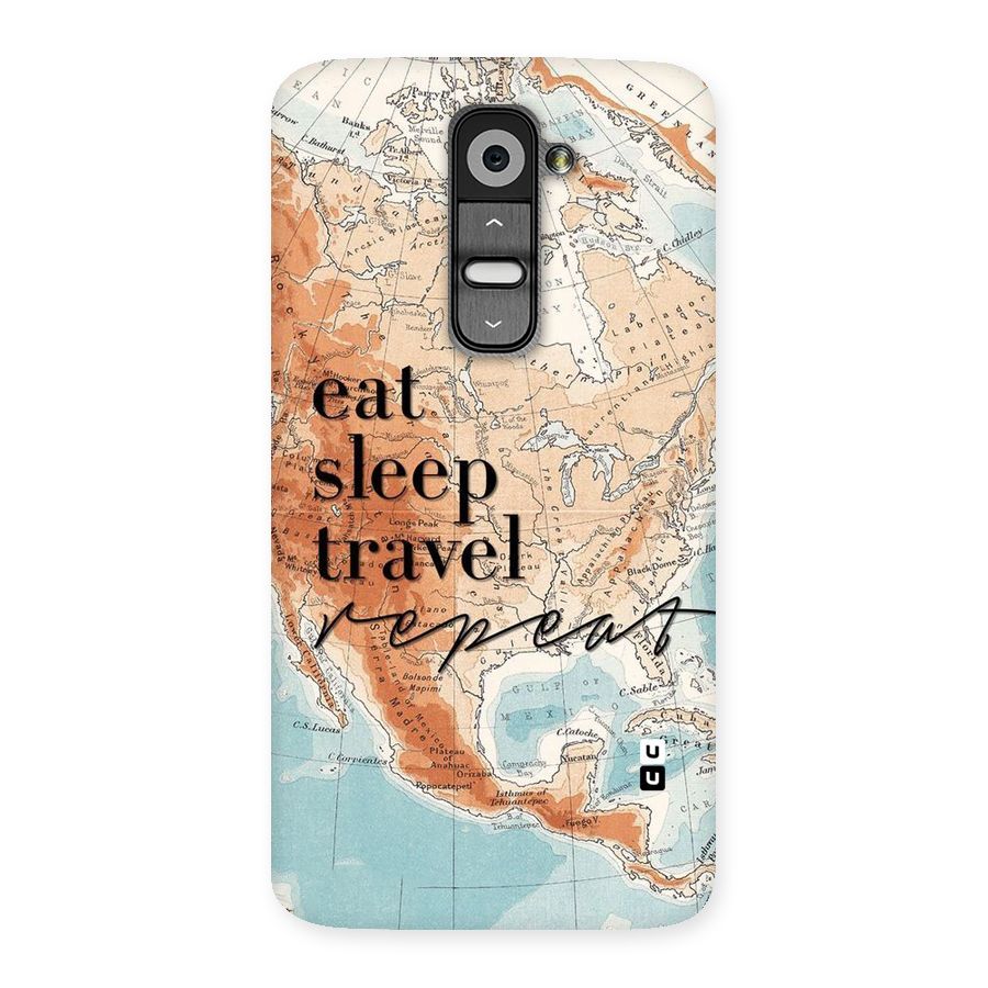 Travel Repeat Back Case for LG G2