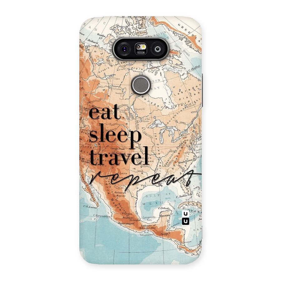 Travel Repeat Back Case for LG G5