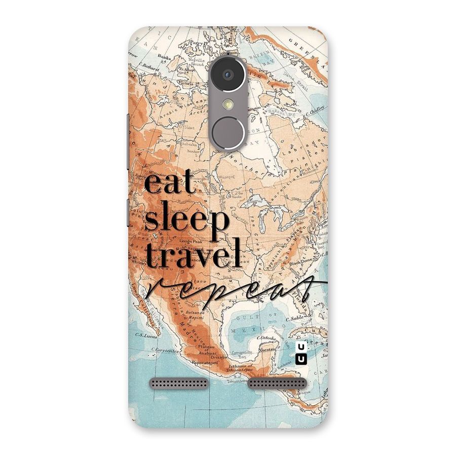 Travel Repeat Back Case for Lenovo K6 Power