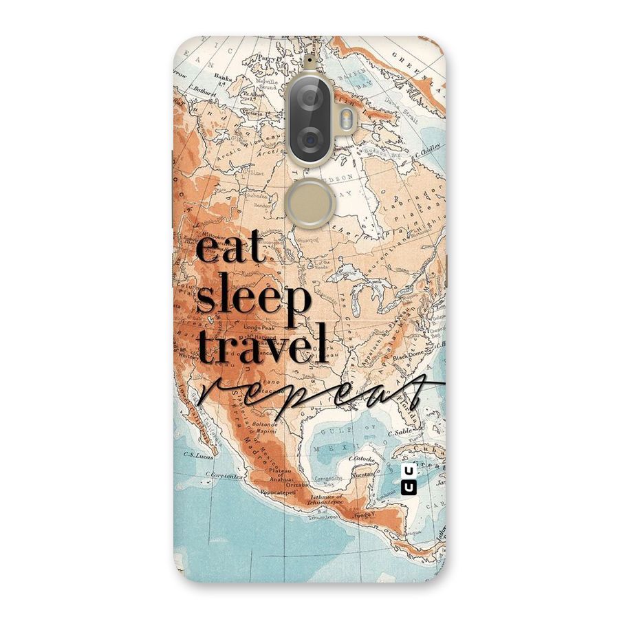 Travel Repeat Back Case for Lenovo K8 Plus