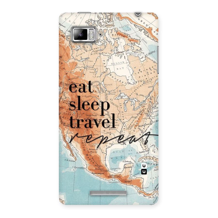 Travel Repeat Back Case for Lenovo Vibe Z K910