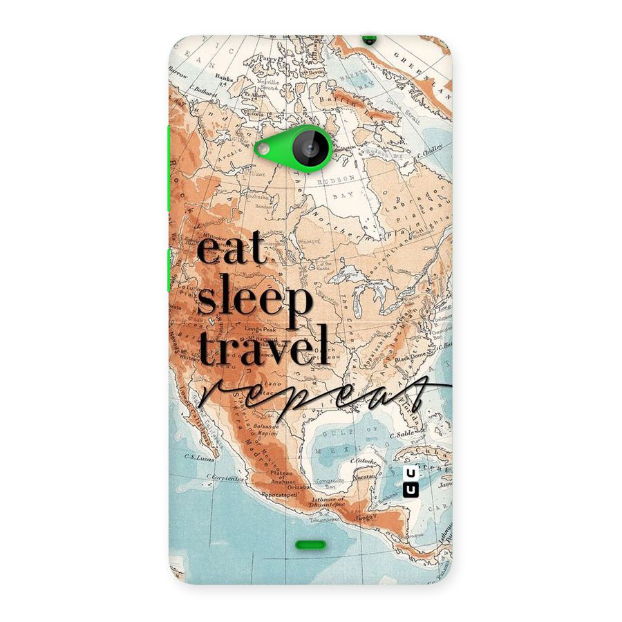 Travel Repeat Back Case for Lumia 535