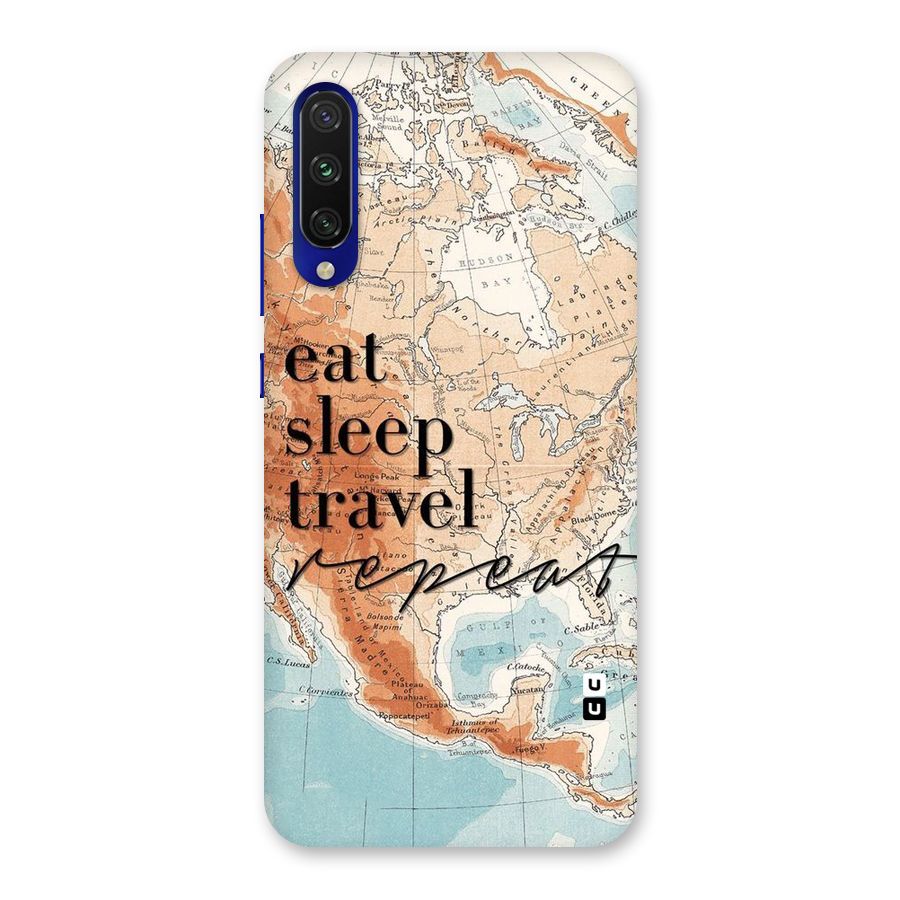 Travel Repeat Back Case for Mi A3