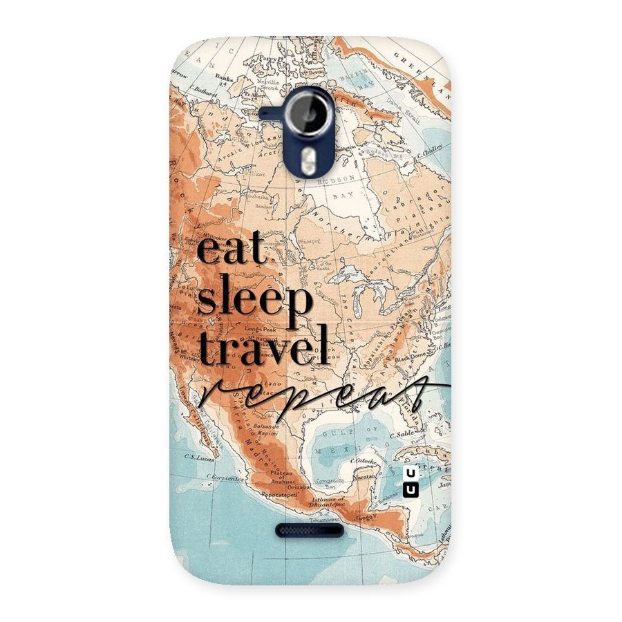 Travel Repeat Back Case for Micromax Canvas Magnus A117
