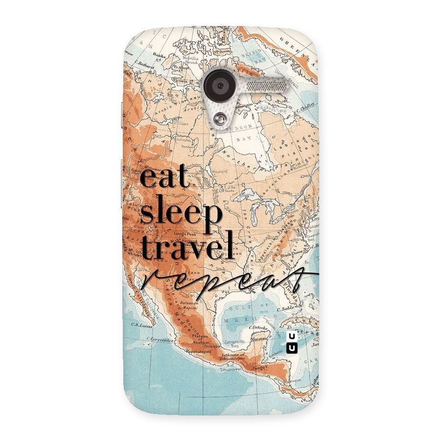Travel Repeat Back Case for Moto X