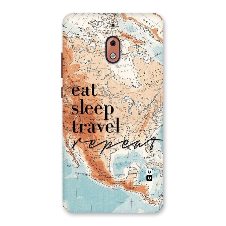 Travel Repeat Back Case for Nokia 2.1
