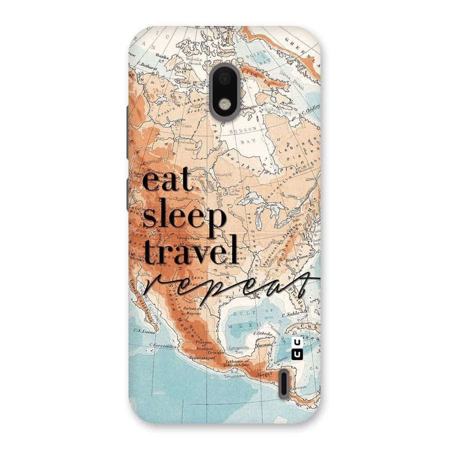 Travel Repeat Back Case for Nokia 2.2