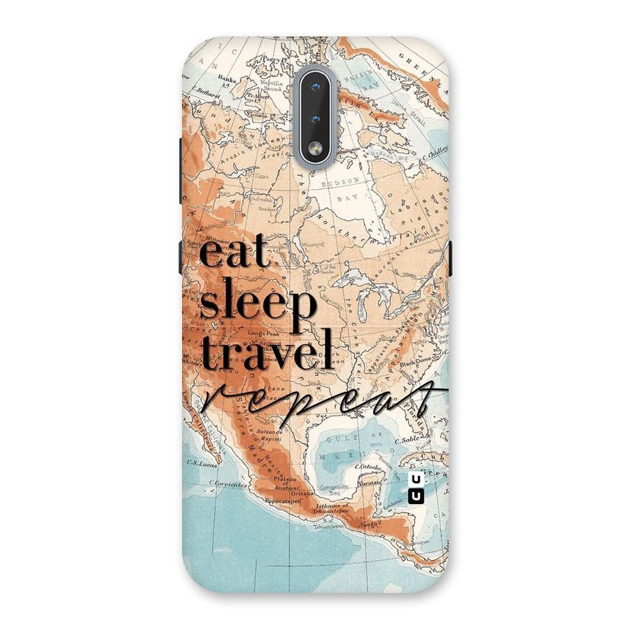 Travel Repeat Back Case for Nokia 2.3