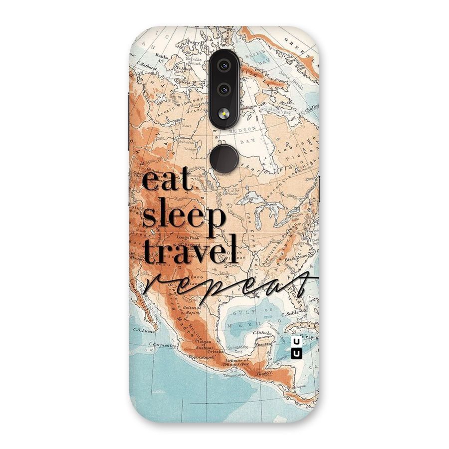 Travel Repeat Back Case for Nokia 4.2