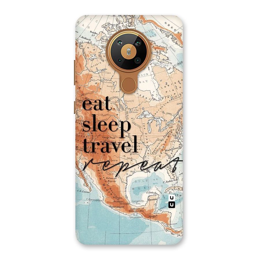 Travel Repeat Back Case for Nokia 5.3