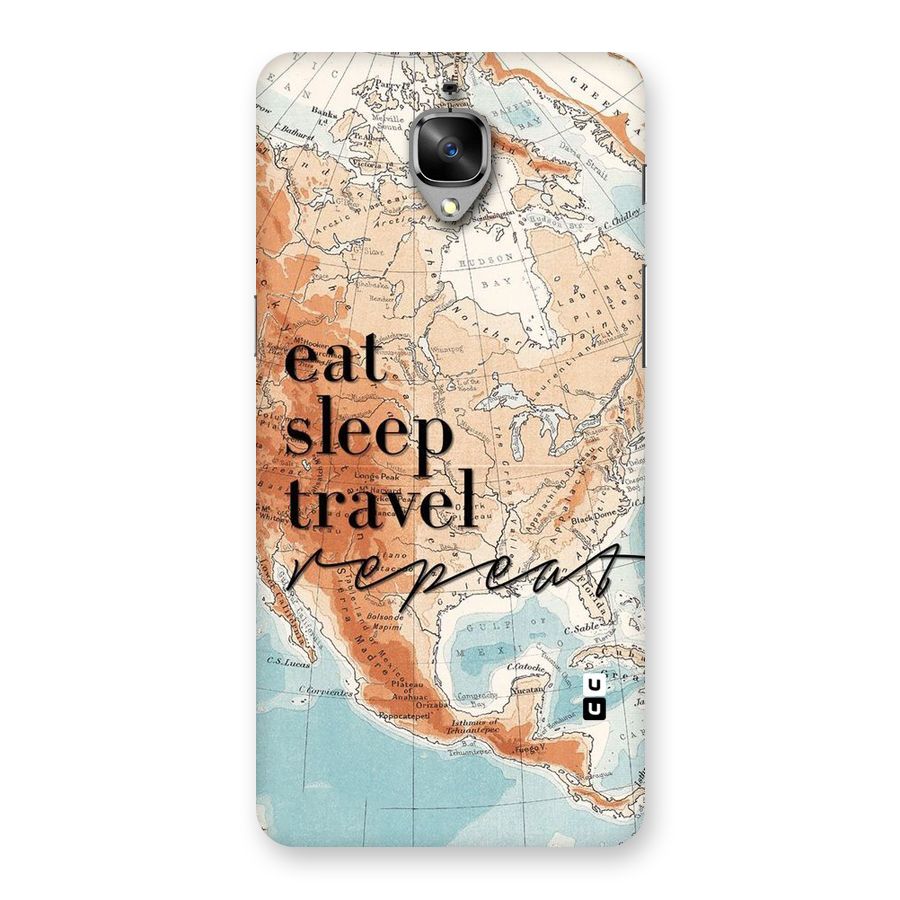 Travel Repeat Back Case for OnePlus 3