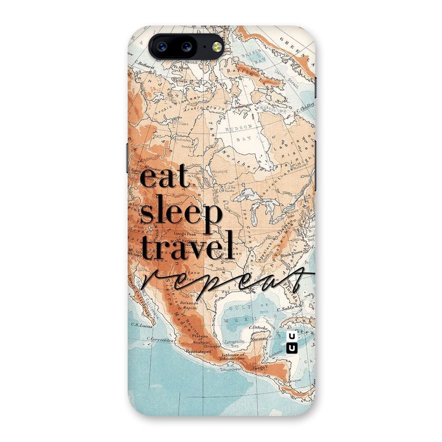 Travel Repeat Back Case for OnePlus 5