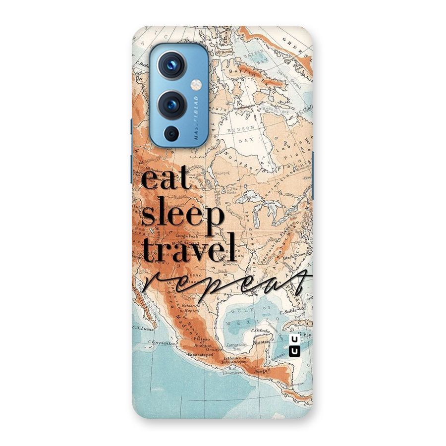 Travel Repeat Back Case for OnePlus 9