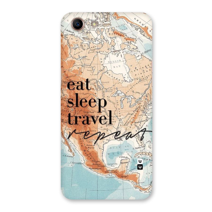 Travel Repeat Back Case for Oppo A83 (2018)