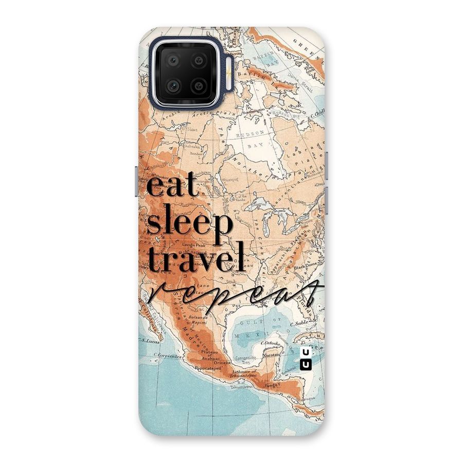 Travel Repeat Back Case for Oppo F17