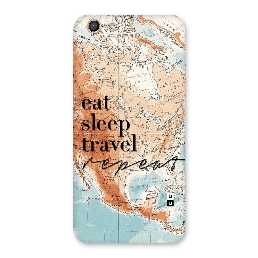 Travel Repeat Back Case for Oppo F3