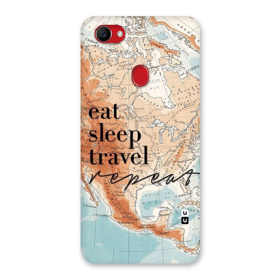 Travel Repeat Back Case for Oppo F7
