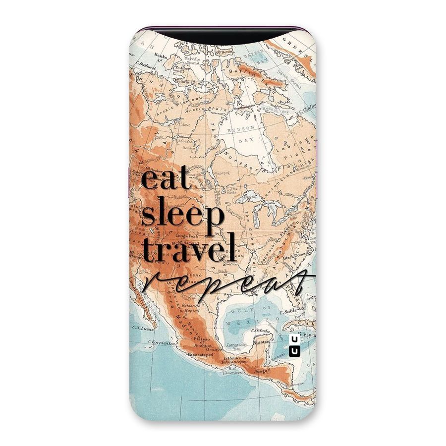 Travel Repeat Back Case for Oppo Find X