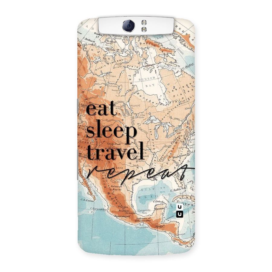 Travel Repeat Back Case for Oppo N1