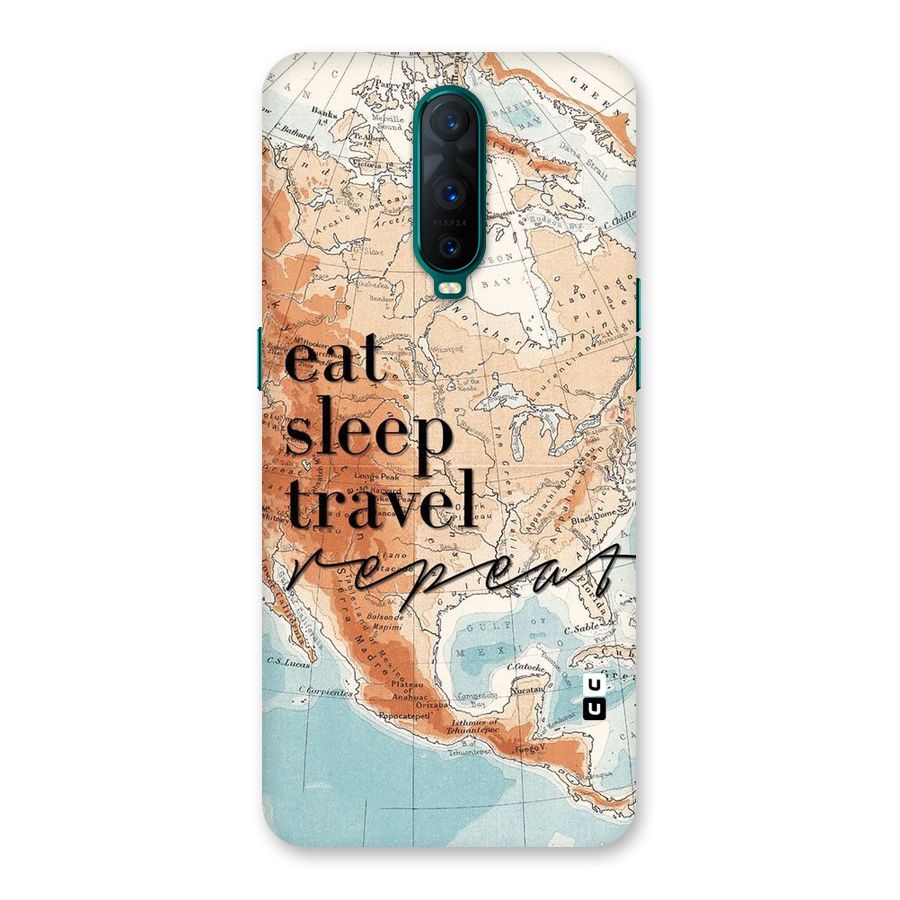 Travel Repeat Back Case for Oppo R17 Pro