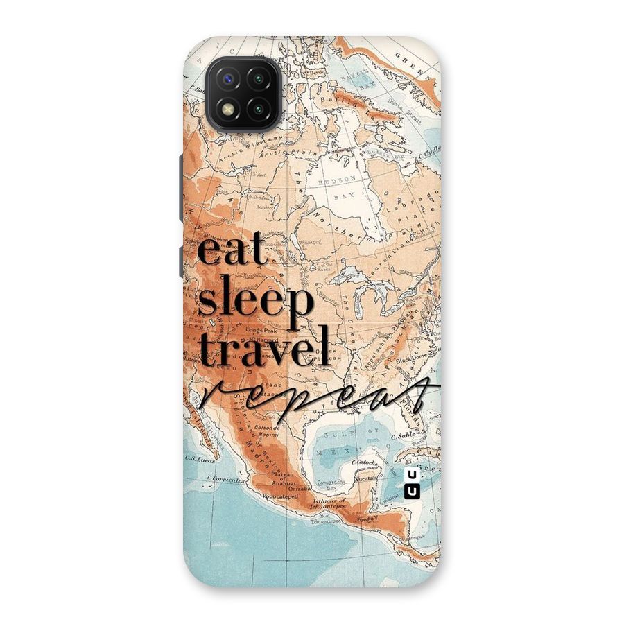 Travel Repeat Back Case for Poco C3