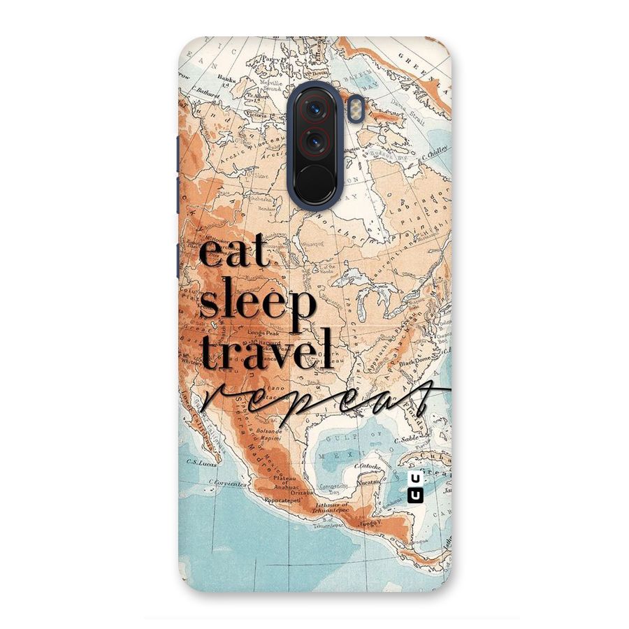 Travel Repeat Back Case for Poco F1