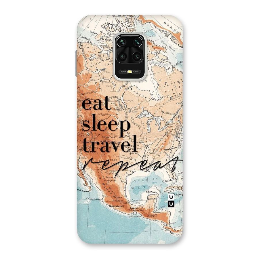 Travel Repeat Back Case for Poco M2 Pro