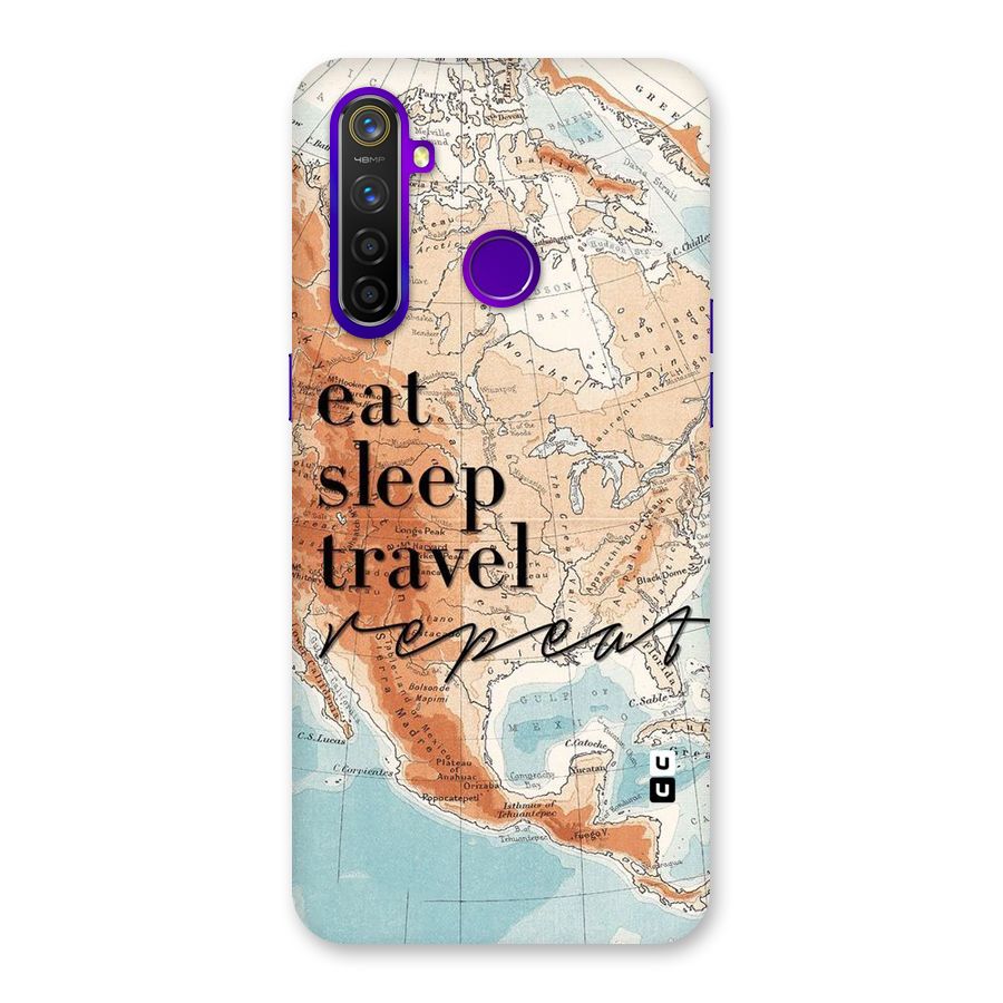 Travel Repeat Back Case for Realme 5 Pro