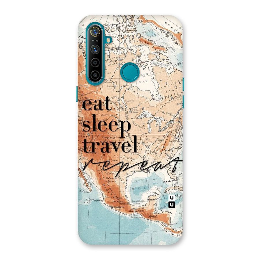Travel Repeat Back Case for Realme 5i