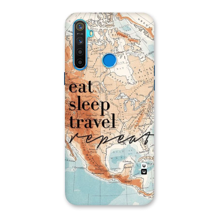 Travel Repeat Back Case for Realme 5s