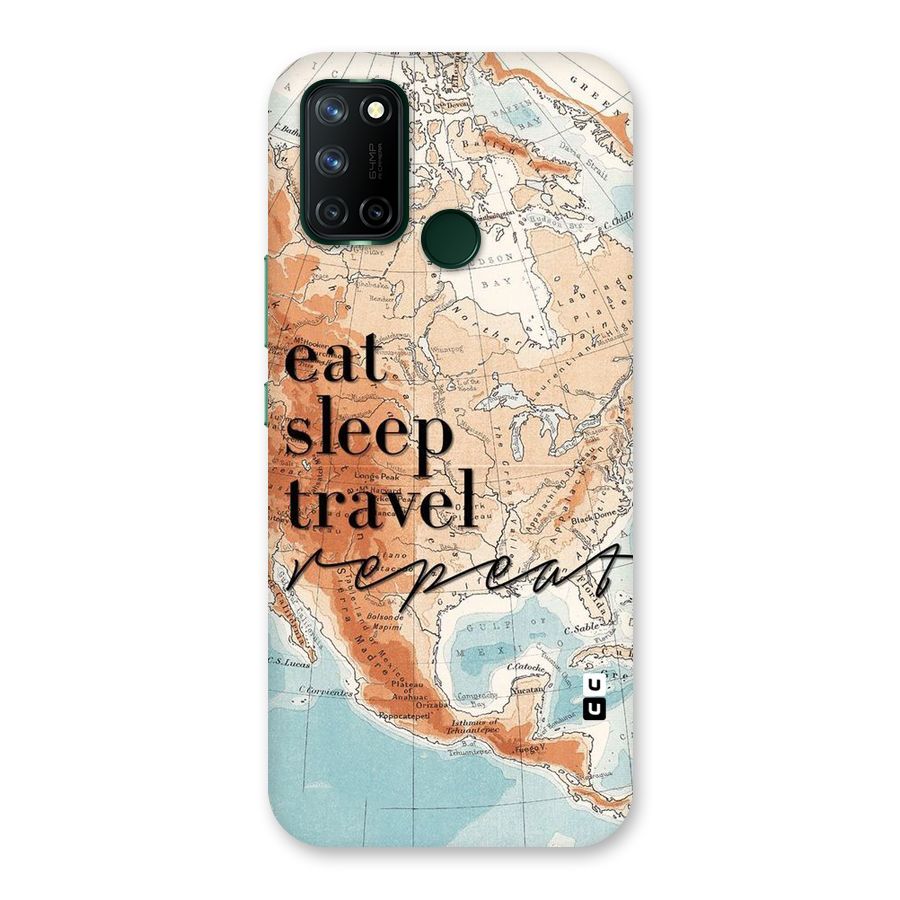 Travel Repeat Back Case for Realme 7i