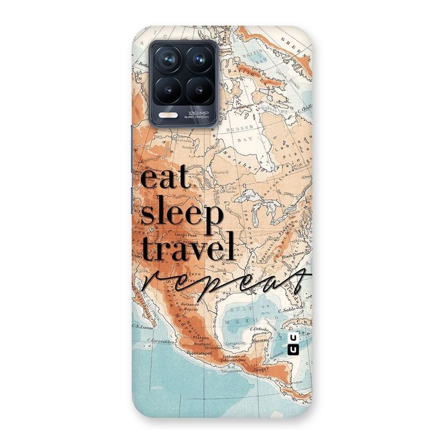 Travel Repeat Back Case for Realme 8 Pro