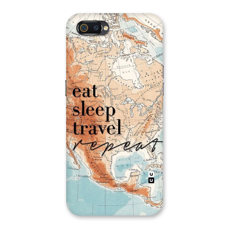 Travel Repeat Back Case for Realme C2