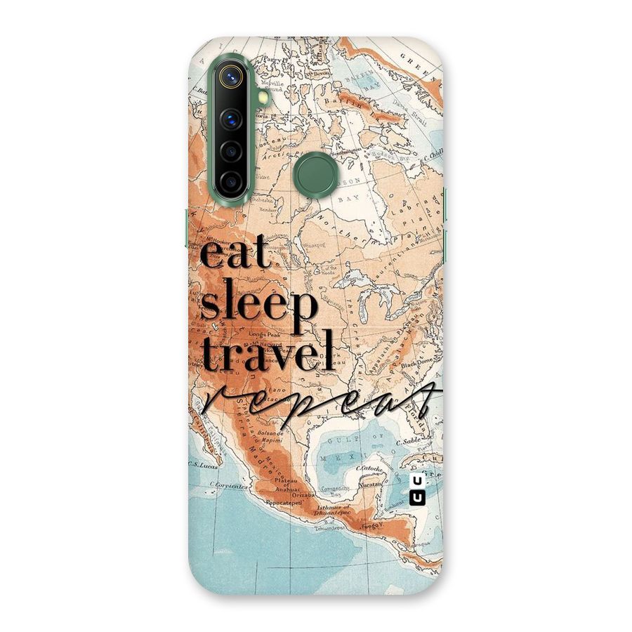 Travel Repeat Back Case for Realme Narzo 10