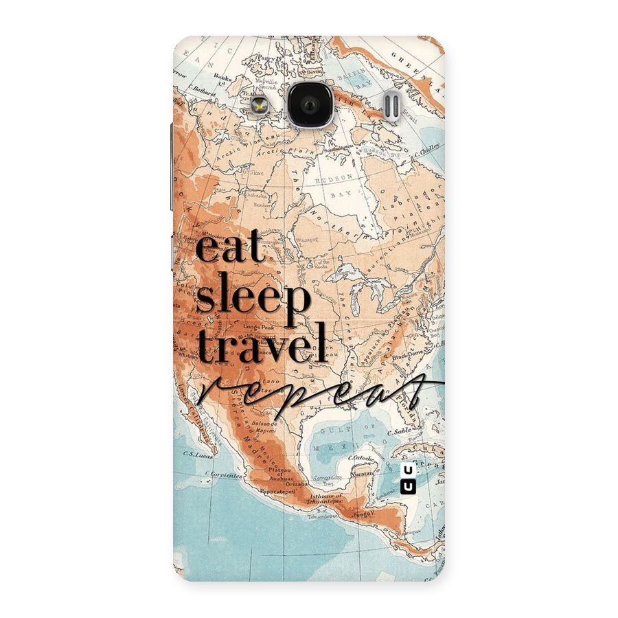 Travel Repeat Back Case for Redmi 2