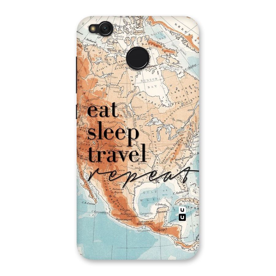 Travel Repeat Back Case for Redmi 4