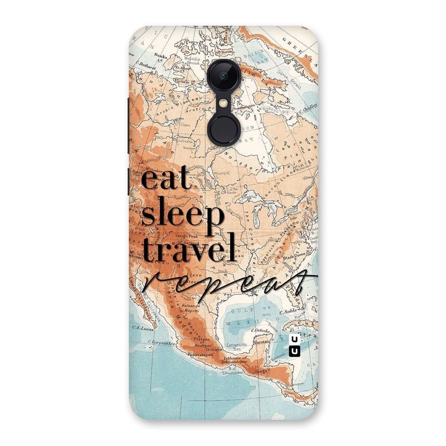 Travel Repeat Back Case for Redmi 5